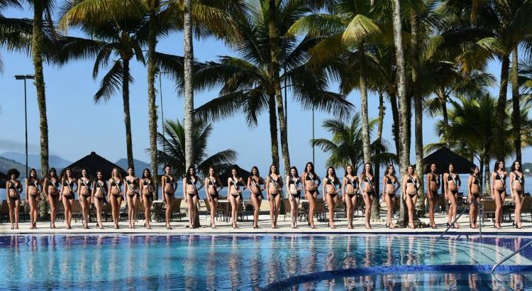 Candidatas ao Miss Brasil 2018 estão confinadas no litoral do Rio - Foto: Rodrigo Trevisan / Divulgação