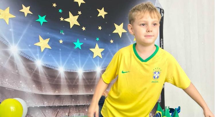 Davi Lucca, filho do atacante Neymar. Reprodução/Instagram
