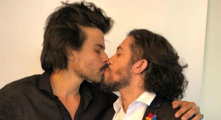 Jean Wyllys e Diego Bresani (Imagem; Reprodução /  Instagram)