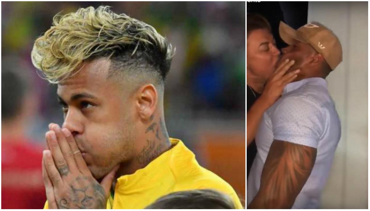 Neymar teria armado beijo entre David Brazil e Xandy (Imagens: Reprodução)