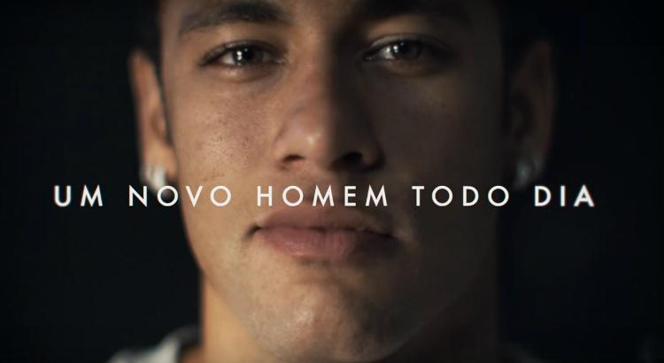 Neymar no comercial da Gillete (Imagem: Reprodução)