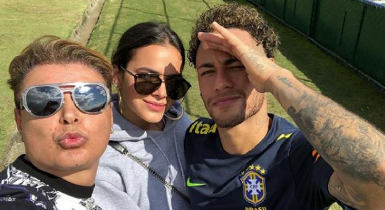 David Brazil, Bruna Marquezine e Neymar (Imagem: Reprodução)