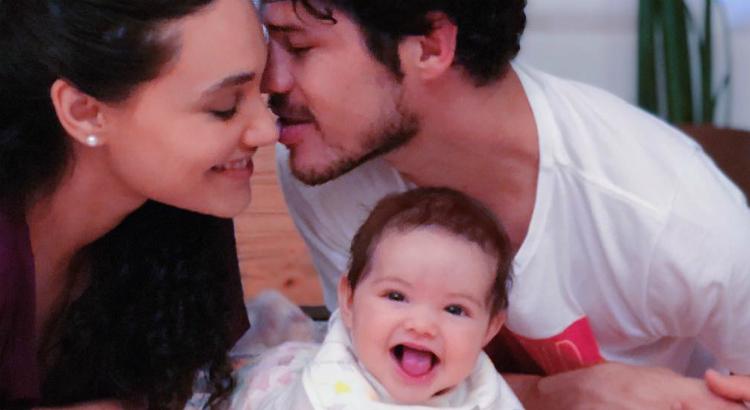 Bella, filha de José Loreto e Débora Nascimento, festeja 6 meses de vida. Foto: Reprodução/Instagram