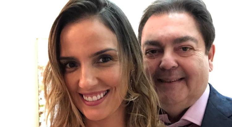 Luciana Cardoso e Faustão (Foto:Reprodução/Instagram)