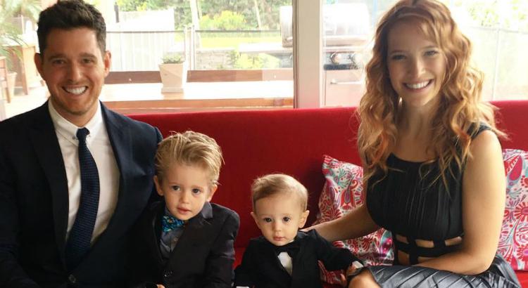 Michael Bublé e família. Foto: Reprodução/Instagram