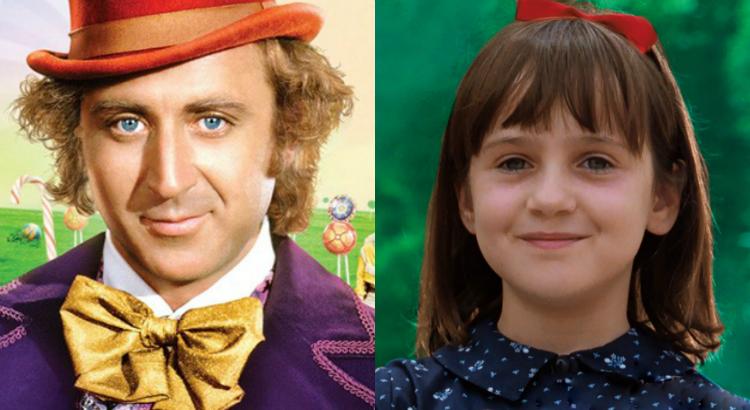 "Matilda" e "A Fantástica Fábrica de Chocolate" serão adaptados pela Netflix. Foto: Reprodução