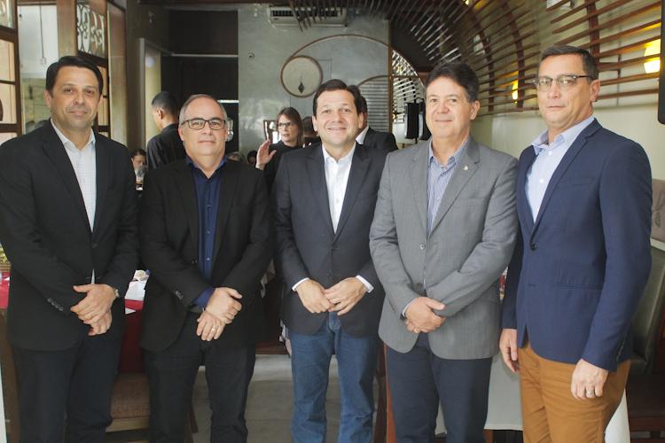 Vladimir Melo, Ricardo Dantas, Geraldo Julio, Jaime Queiroz e Laurindo Ferreira