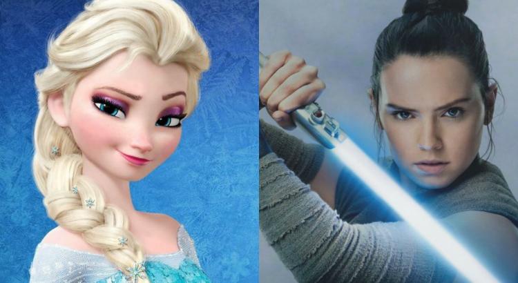 'Frozen 2' e 'Star Wars IX' devem ganhar trailers em breve. Fotos: Divulgação/Disney