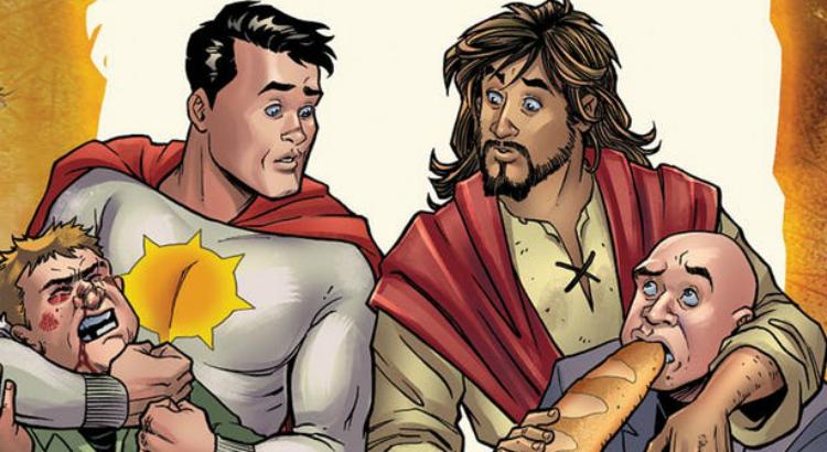 'Second Coming' mostra Jesus Cristo como super-herói. Foto: Divulgação/DC Comics