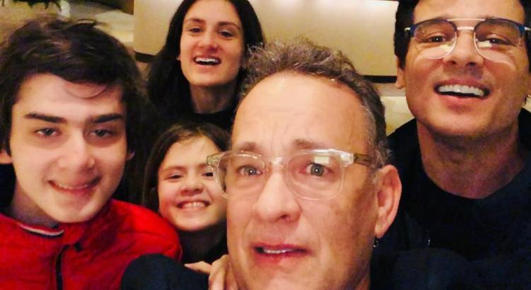 Celso Portiolli tieta Tom Hanks. Foto: Reprodução/Instagram