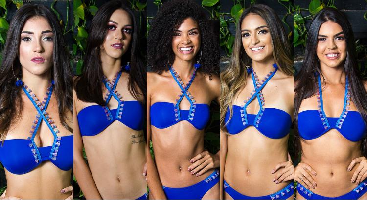 Conheça as candidatas ao Miss Pernambuco 2019. Fotos: Divulgação