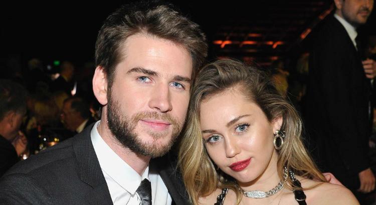 Liam Hemsworth e Miley Cyrus - Foto: reprodução do Instagram