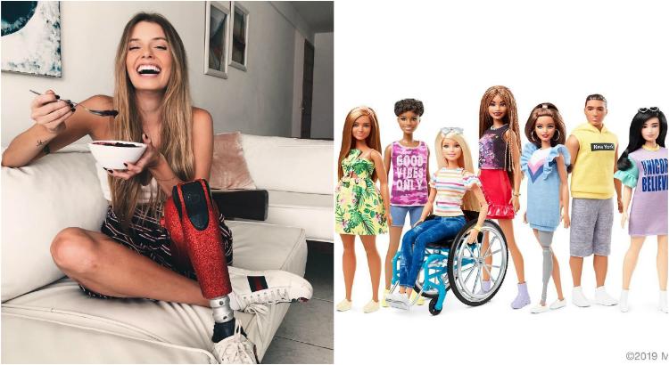 Paola Antonini fala sobre representação com a nova linha da Barbie (Imagens: Reprodução / Instagram)