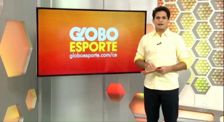 Kaio Cézar, no "Globo Esporte" - Foto: reprodução