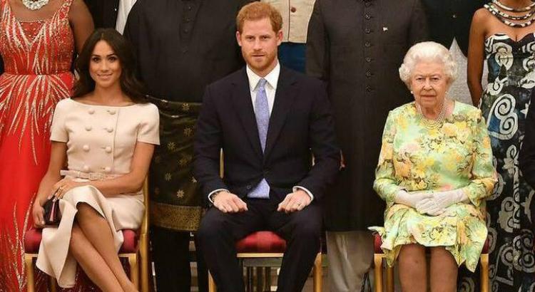 Rainha Elizabeth II nega pedido de mudança de Harry e Meghan Markle. Foto: Reprodução/Instagram
