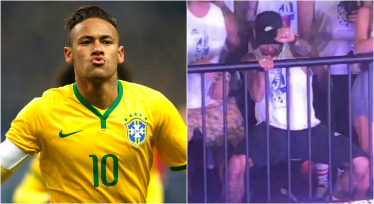 Neymar criticado após cenas no Carnaval de Salvador (Imagens: Reprodução)