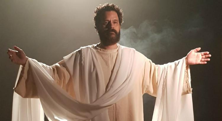 Bruno Garcia interpretará Jesus no espetáculo exibido no Recife Antigo. Foto: Divulgação