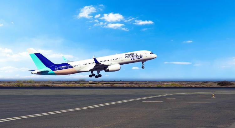 Aeronave da Cabo Verde Airlines - Foto: Divulgação