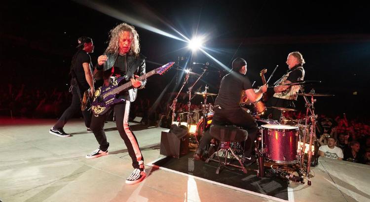 Metallica - Foto: reprodução do Instagram @metallica