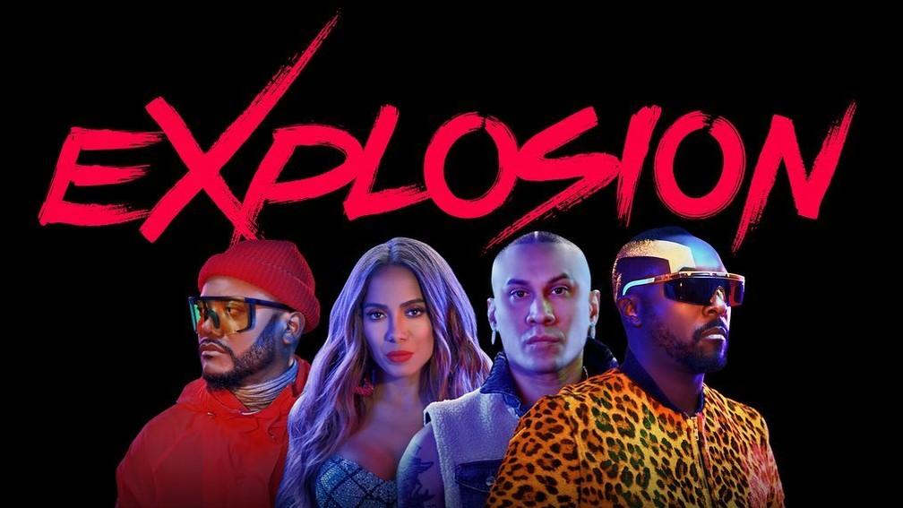 Anitta e Black Eyed Peas lançam "Explosion". Foto: Divulgação/Instagram