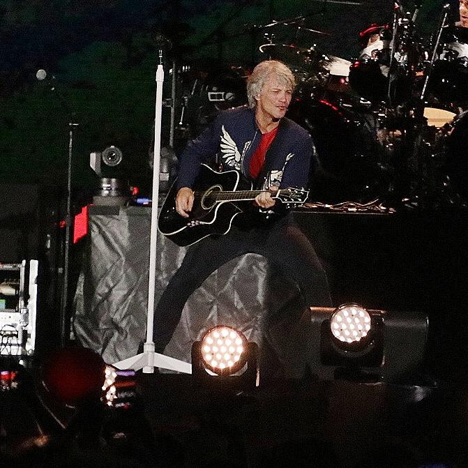 Show do Bon Jovi no Arruda (Foto: Alexandre Gondim / JC Imagem)