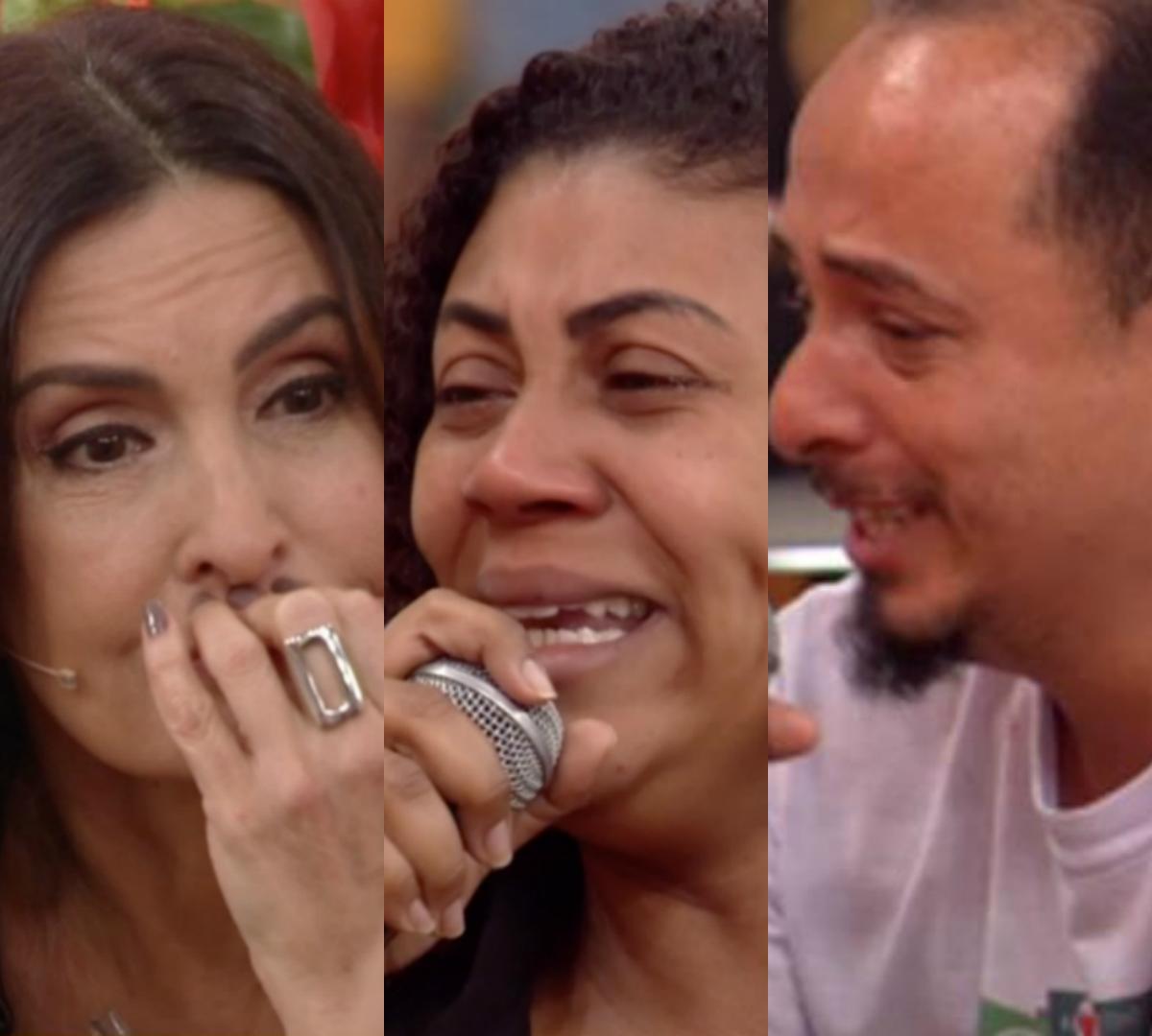 Pais de Ágatha Vitória falam no 'Encontro'. Foto: Reprodução/TV Globo