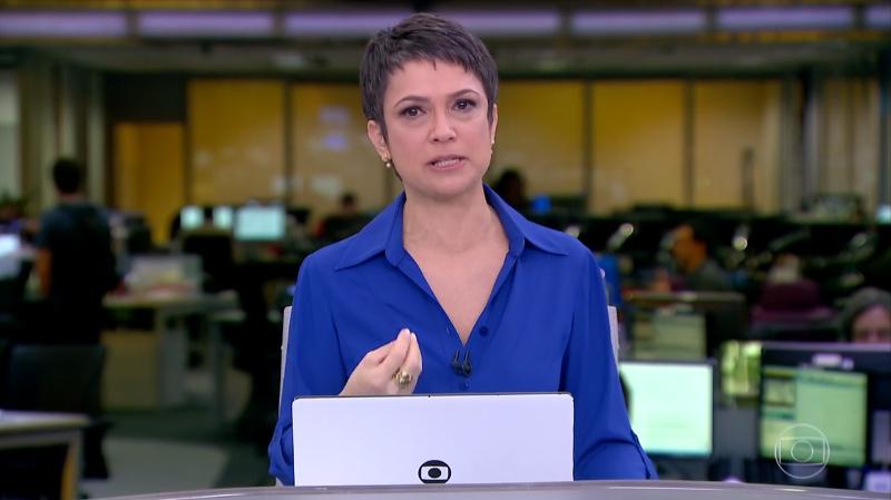 Sandra Annenberg não teria gostado de sua saída do Jornal Hoje. Foto: Reprodução/TV Globo
