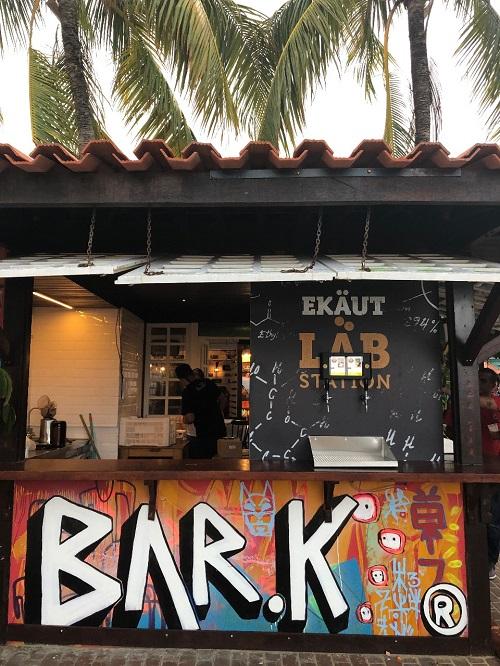 Bar K, em Porto de Galinhas, onde está instalado o Ekäut Lab Station - Foto: Divulgação