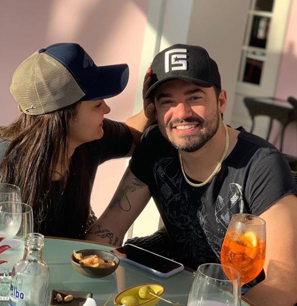 Fernando Zor e a namorada, Maiara (Foto: Reprodu&ccedil;&atilde;o/Instagram)