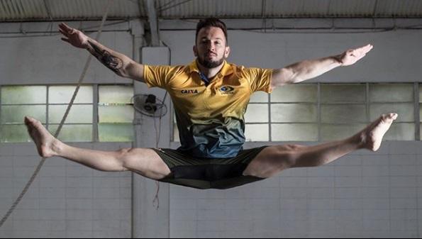 O ginasta Diego Hypólito (Foto: Reprodução/Instagram)
