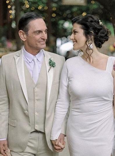 Paulo Miklos se casa com produtora Renata Galvão (Foto: Reprodução/Instagram)
