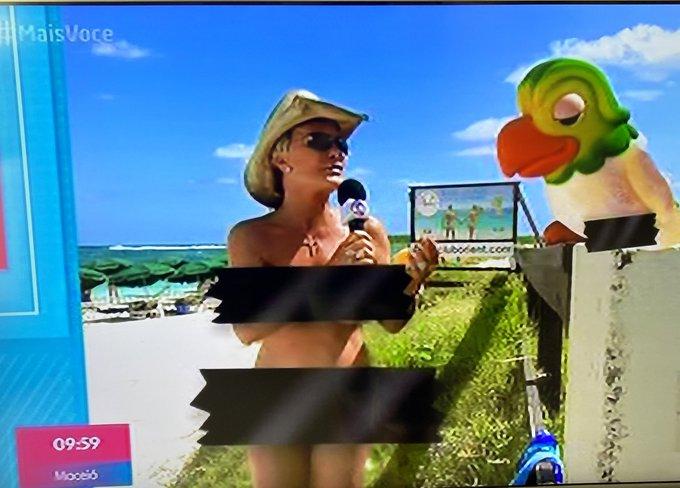Ana Maria Braga relembra reportagem em praia de nudismo (Foto: Reprodução/Internet)
