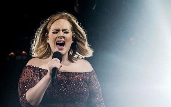 A cantora Adele (Foto: Reprodução/Instagram)
