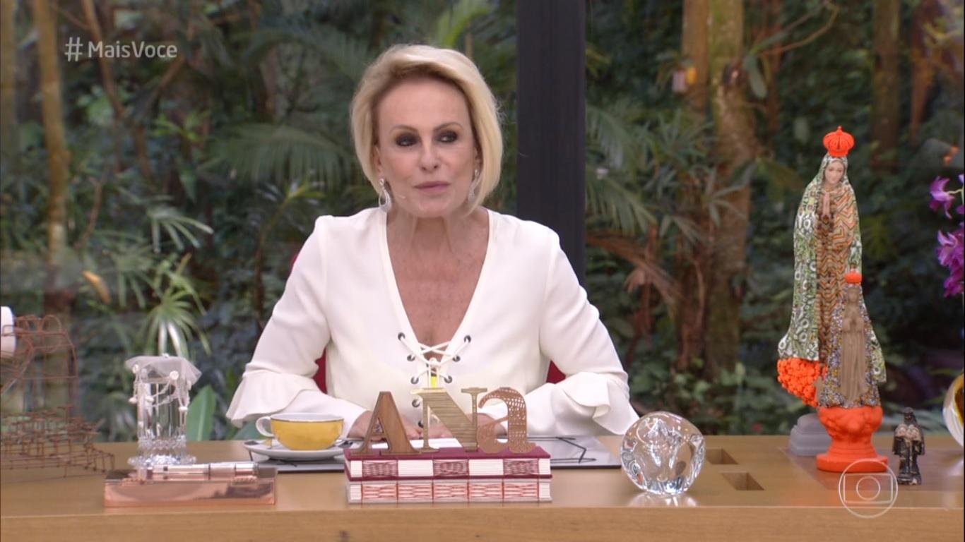 Ana Maria Braga no 'Mais Você' (Foto: Reprodução/Internet/TV Globo)
