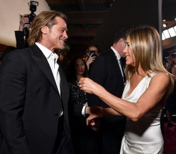 Brad Pitt e Jennifer Aniston se relacionaram no passado (Foto: Reprodução/Internet)
