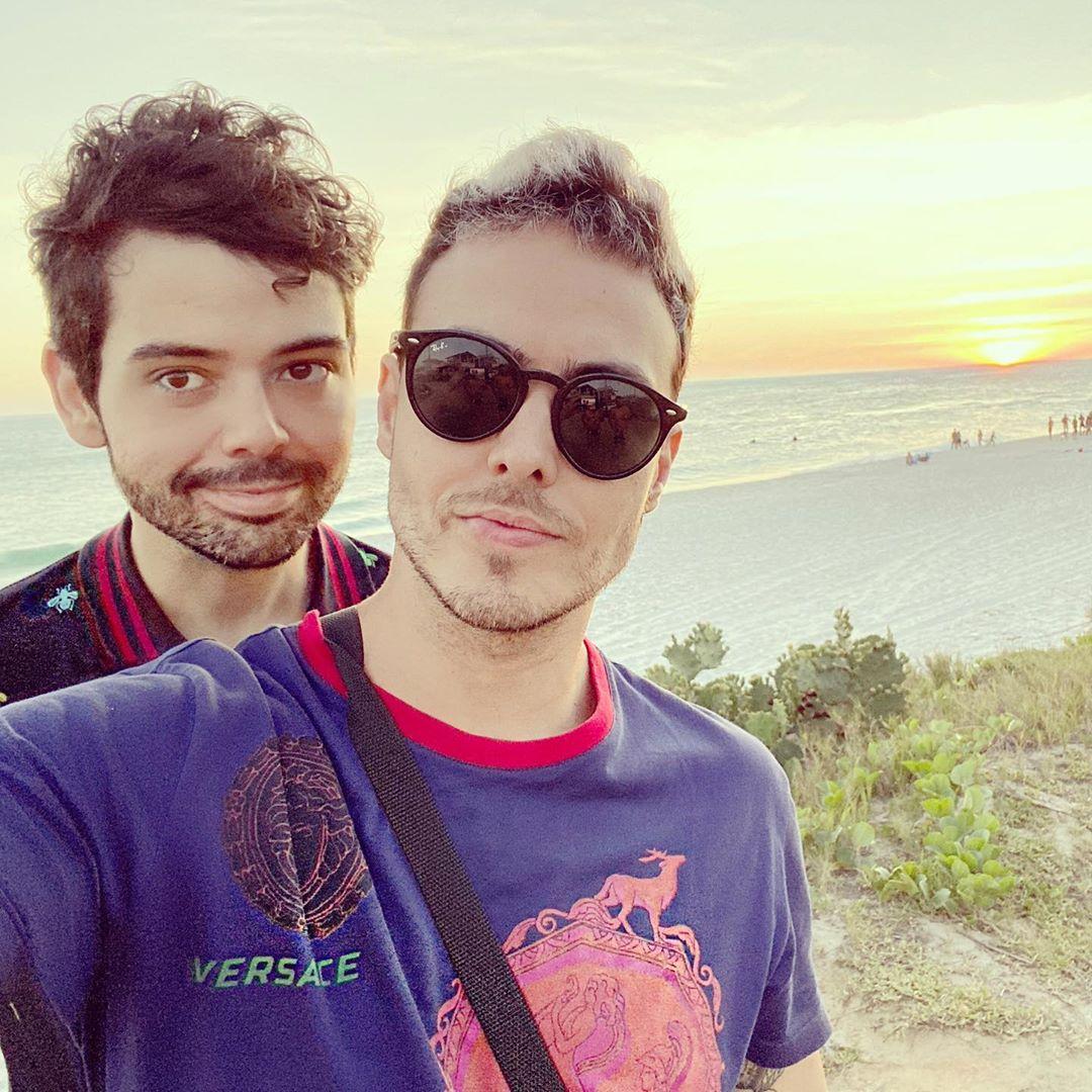 Gustavo Mendes confirma namoro com ator. Foto: Reprodução/Instagram