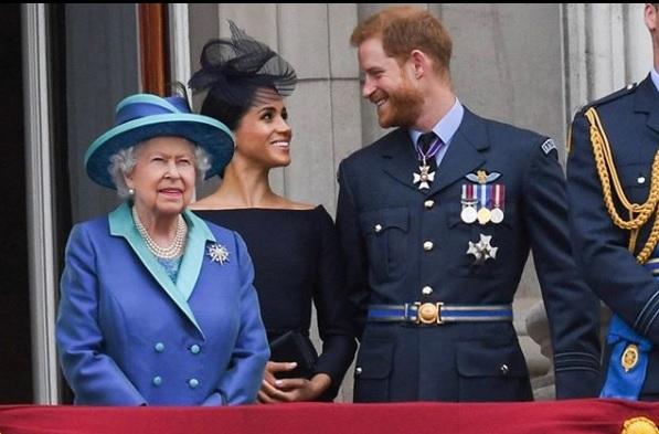 Rainha Elizabeth conhece filha de Meghan Markle e Príncipe Harry (Foto: Reprodução/Instagram)
