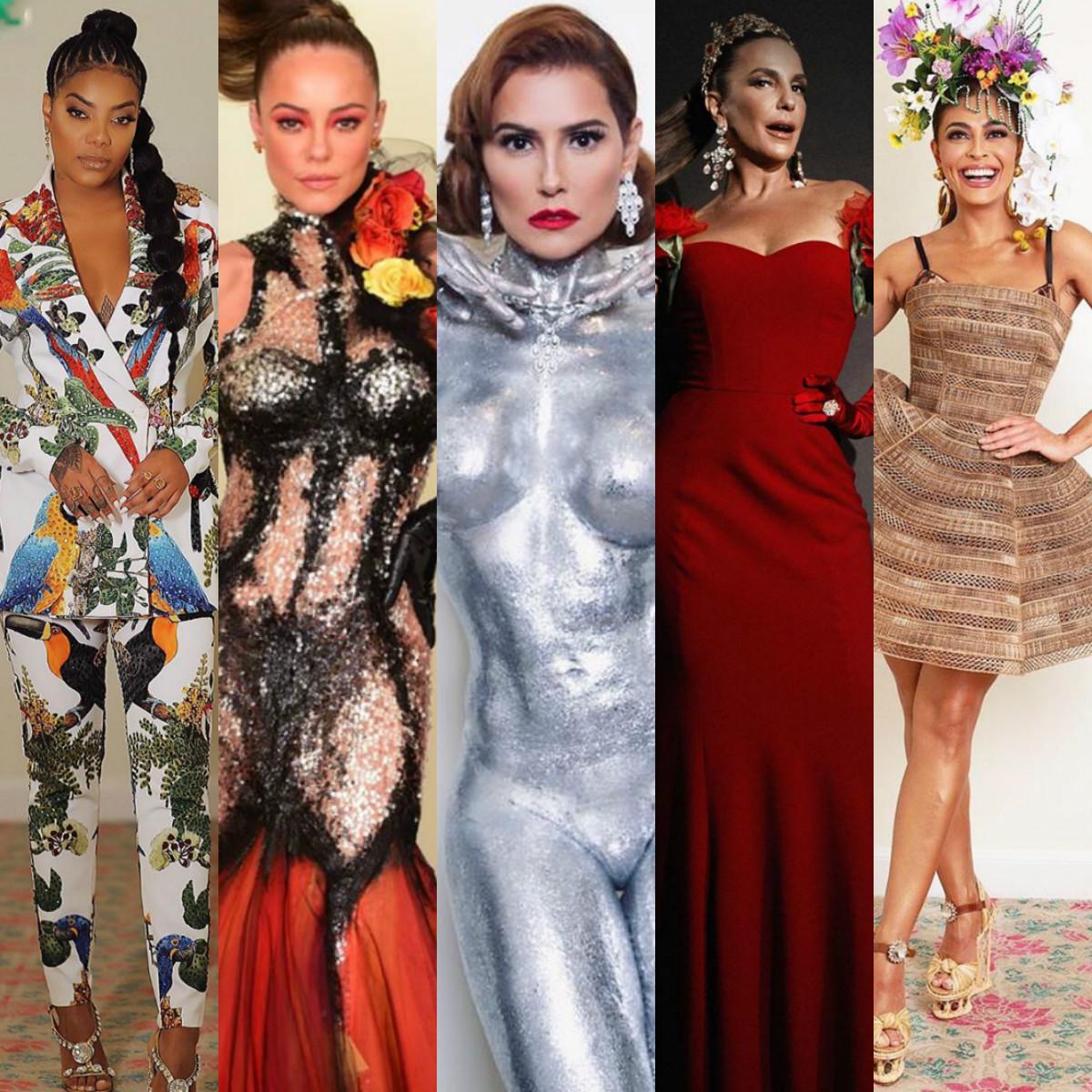 Celebridades prestigiam o Baile da Vogue, no Rio de Janeiro. Foto: Reprodução/Instagram