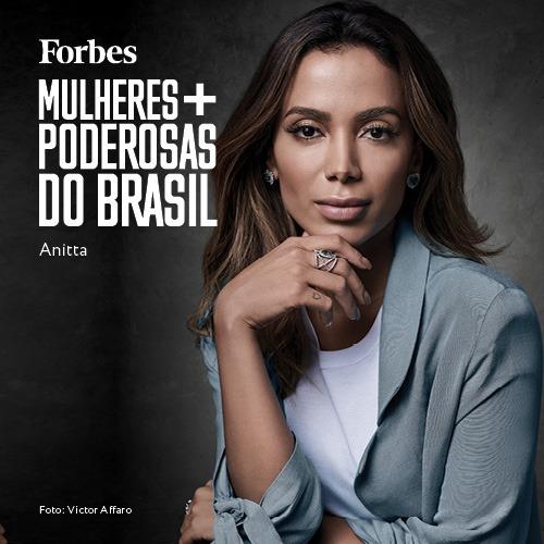 Anitta figura na lista de mulheres mais poderosas do Brasil, segundo Forbes. Foto: Forbes/Victor Affaro