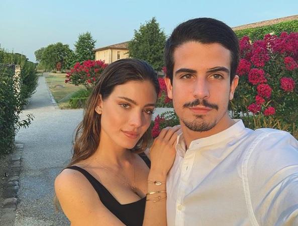 Enzo Celulari e a namorada, Victoria Grendene (Foto: Reprodução/Instagram)
