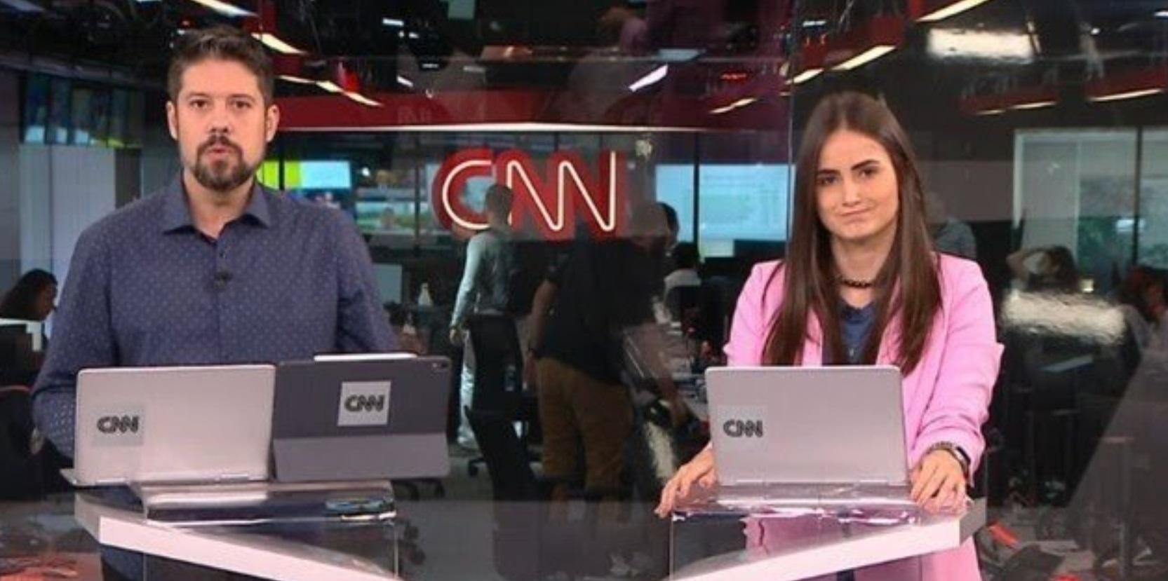 Phelipe Siani e Mari Palma agora estão em quarentena (Foto: Reprodução/CNN Brasil)