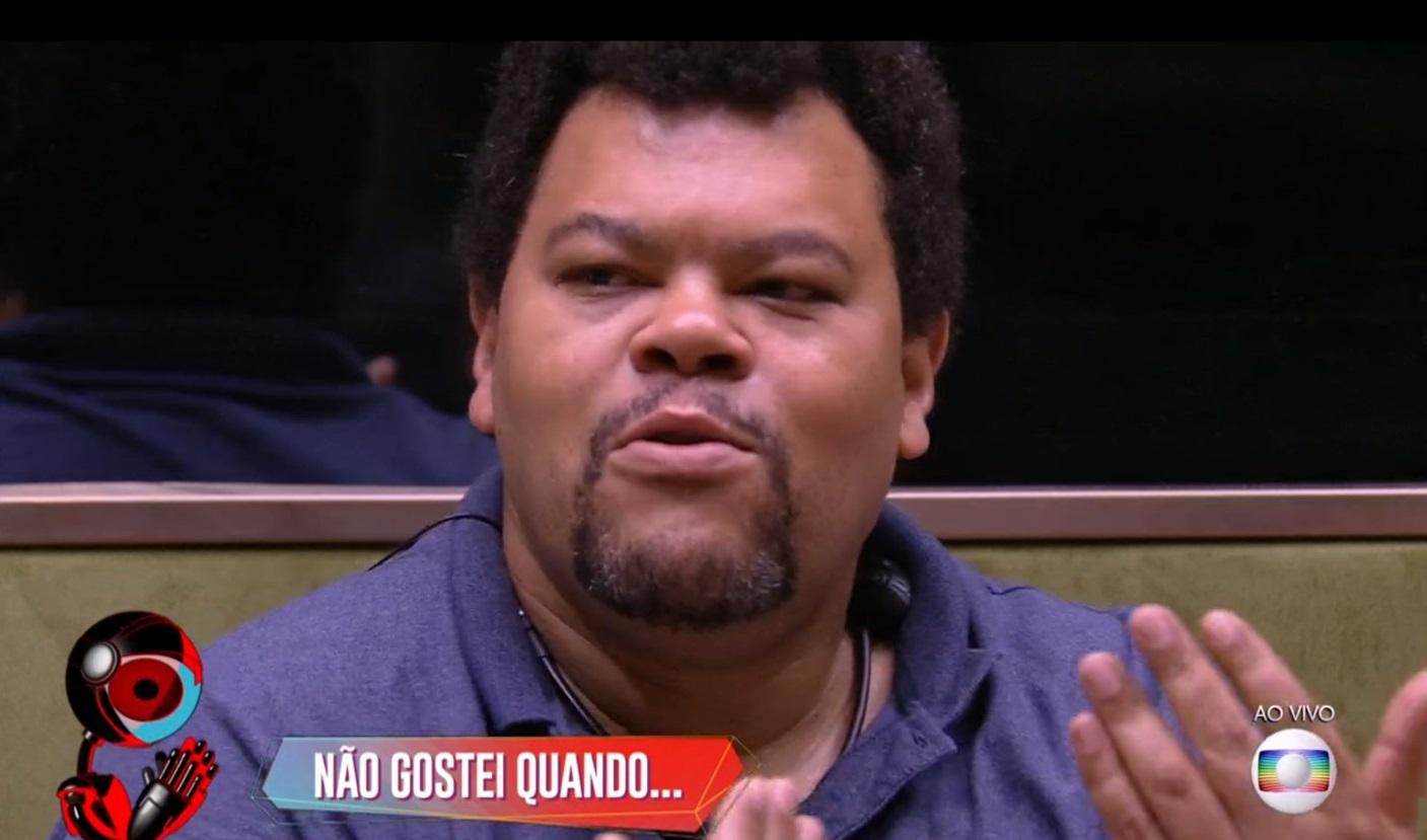 Babu se confundiu durante o Jogo da Discórdia (Foto: Reprodução/TV Globo)