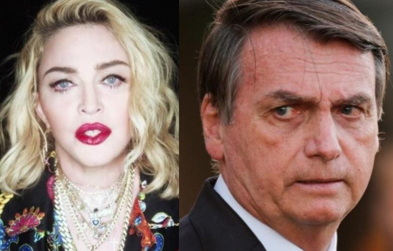 Madonna publica panelaço contra Jair Bolsonaro (Foto: Reprodução/Twitter)