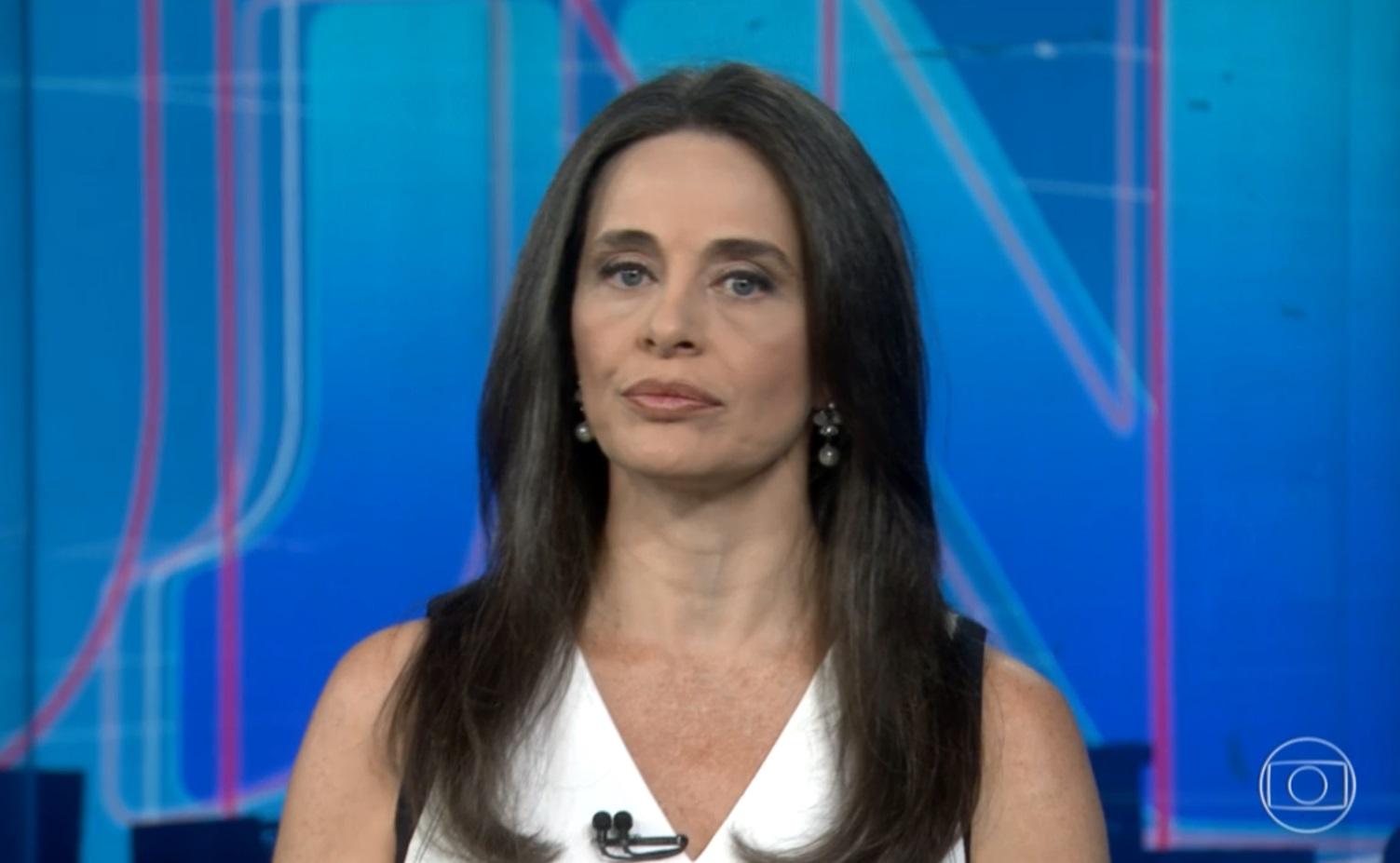 A jornalista Carla Vilhena (Foto: Reprodução/TV Globo)