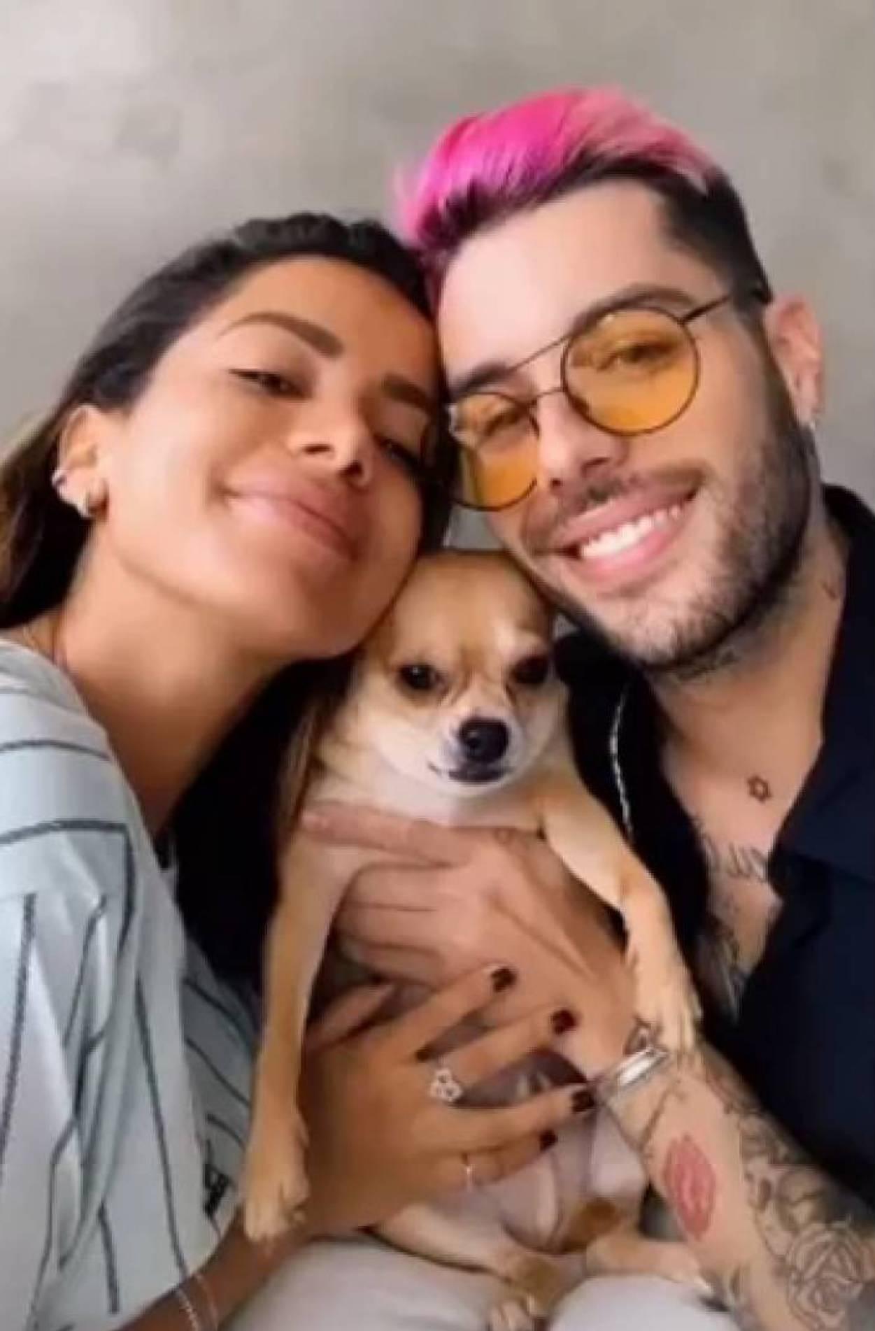 Anitta e Gui Araújo assumem o namoro. Foto: Reprodução/Instagram
