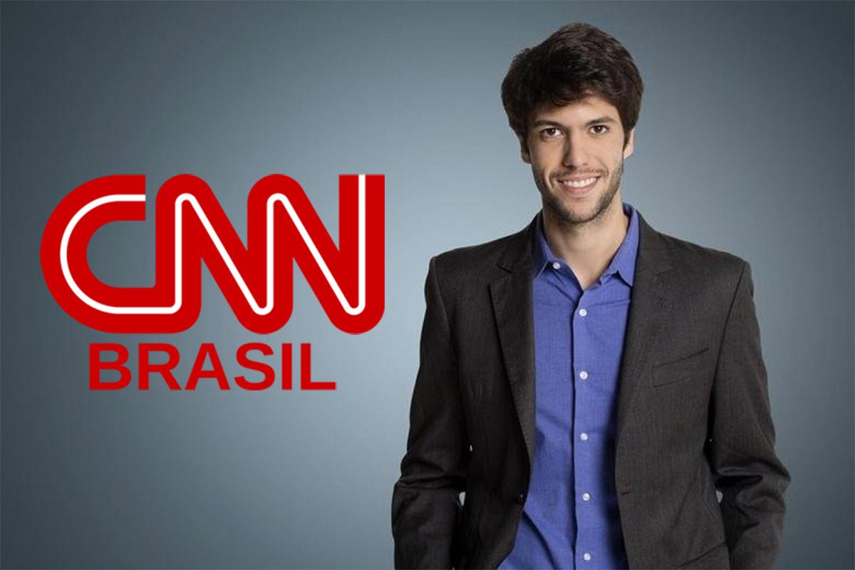 Caio Coppolla, comentarista da CNN Brasil. Foto: Divulgação/CNN Brasil