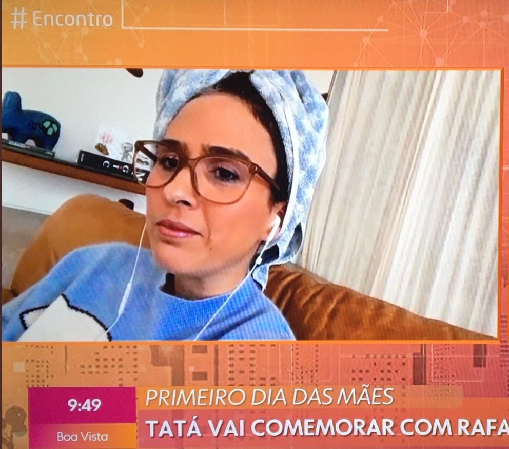 Tatá Werneck no Encontro (Foto: Reprodução/TV Globo)