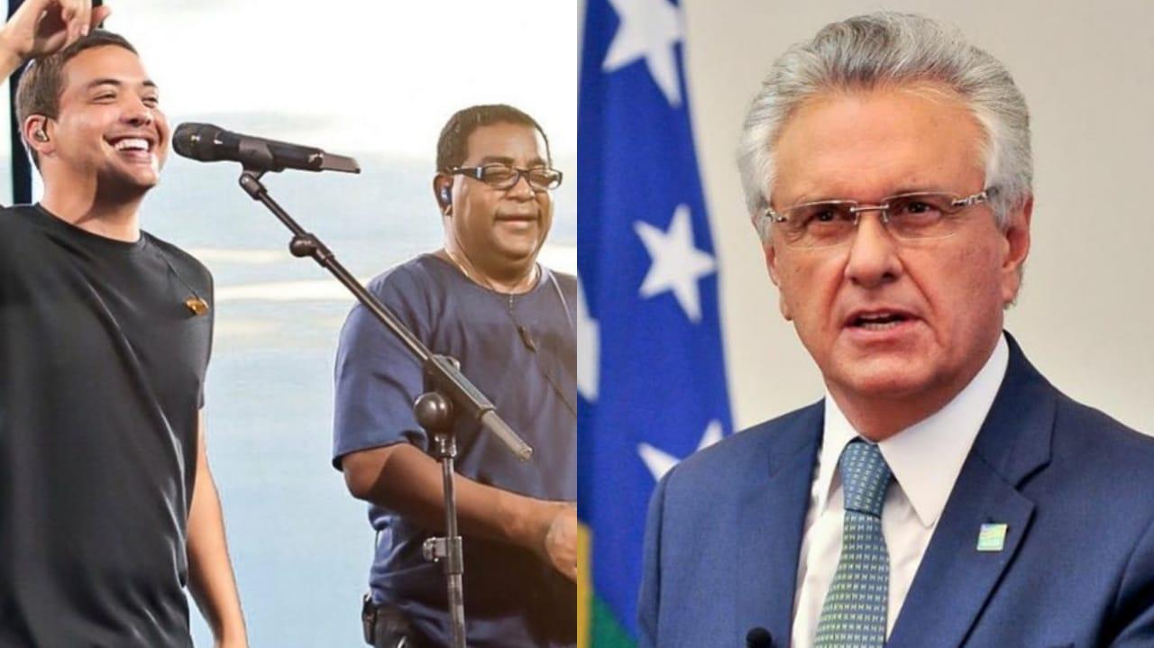 Governador de Goiás desmente doação em live de Safadão e Raça Negra. Foto: Reprodução/Instagram