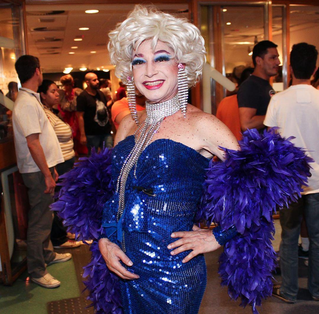 Miss Biá foi pioneira na arte drag brasileira. Foto: Reprodução/Instagram/@celso_tavares
