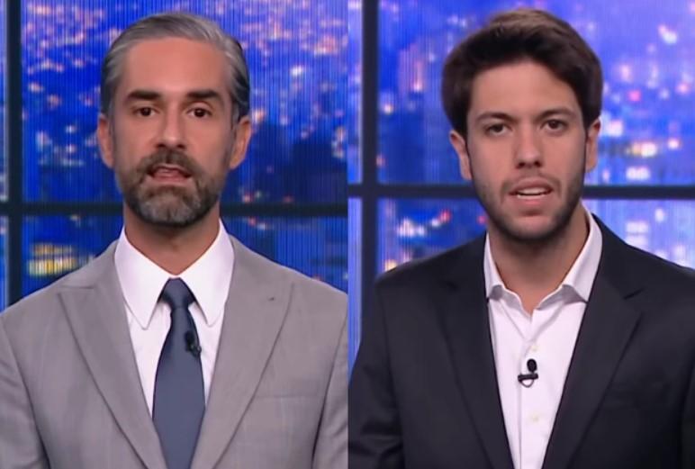 Augusto Botelho e Caio Coppola protagonizam discussão acalorada na CNN Brasil (Foto: Reprodução/CNN Brasil)